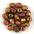 Czech Firepolished Round Glass Bead -  Crystal Violet Iris - 6mm