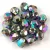 Cseh csiszolt golyó gyöngy - Crystal Silver Full AB - 6mm
