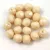 Czech Firepolished Round Glass Bead - ivory-6mm