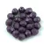 Czech Firepolished Round Glass Bead - Saturated Metallic Tawny Port - 6mm