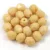 Czech Firepolished Round Glass Bead - opaque caramel-6mm