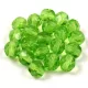 Cseh csiszolt golyó gyöngy - Transparent Light Green - 6mm