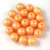 Cseh préselt golyó gyöngy - Silk Satin Peach - 6mm
