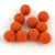 Préselt golyó gyöngy - Silk Satin Light Terracotta - 6mm
