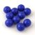 Cseh préselt golyó gyöngy - Sapphire - 6mm