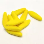 Dagger - Czech Glass Bead - Yellow Matt - 5x16mm