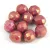 Czech Firepolished Round Glass Bead - White Mauve Bronze Luster - 8mm