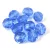 Czech Firepolished Round Glass Bead - Light Sapphire - 8mm