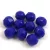 Czech Firepolished Round Glass Bead - Sapphire - 8mm