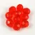 Cseh csiszolt golyó gyöngy - Tangerine - 8mm