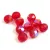 Czech Firepolished Round Glass Bead - Light Siam AB - 8mm