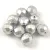 Czech Pressed Round Glass Bead - Faceted - Aluminium - 8mm