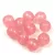 Czech Pressed Round Glass Bead - Crystal Light Rose Luster - 8mm