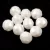 Czech Pressed Round Glass Bead - Faceted - Alabaster Luster - 8mm