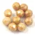 Czech Pressed Round Glass Bead - Faceted - Alabaster Terracotta Luster - 8mm