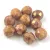 Czech Pressed Round Glass Bead - Faceted - Alabaster Purple Bronze Luster - 8mm