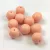 Czech Pressed Round Glass Bead - Alabaster Matt Light Peach  - 8mm