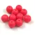 Czech Pressed Round Glass Bead - Alabaster Matt Fuchsia - 8mm