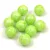 Czech Pressed Round Glass Bead - Milky Citrine - 8mm