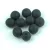 Czech Pressed Round Glass Bead - Matt Jet - 8mm