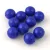 Czech Pressed Round Glass Bead - Sapphire - 8mm