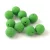 Czech Pressed Round Glass Bead - Green Matt - 8mm