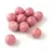 Czech Pressed Round Glass Bead - Powder Rose - 8mm