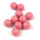 Czech Pressed Round Glass Bead - Powder Rose - 8mm