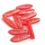 Dagger - Czech Glass Bead - Matt Orange AB Laser Cut - 5x16mm
