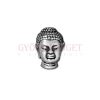 Fémgyöngy - Buddha fej - antik ezüst színű - 10x14mm Fémgyöngy - Buddha fej - antik ezüst színű - 10x14mm