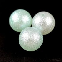Imitation pearl acrylic round bead - Light Mint - 16mm