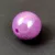 Imitation pearl acrylic round bead - Purple Iris - 20mm