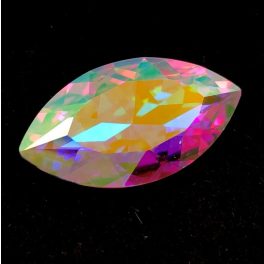 AURORA Navette - Crystal AB - 32x17mm