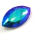 AURORA Navette - Sapphire Shimmer - 32x17mm