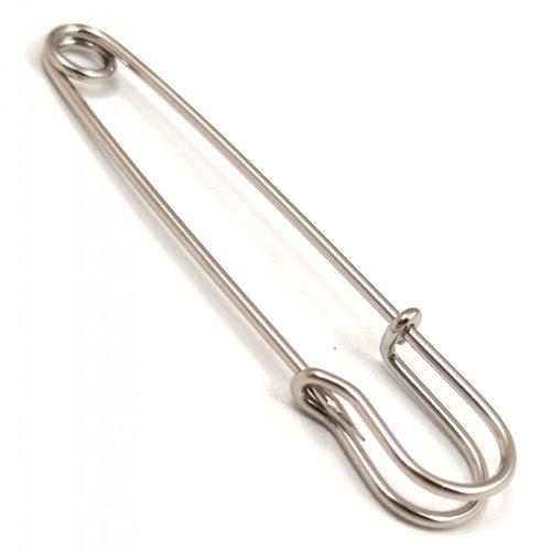 Safety Pin - Platinum Colour - 40mm