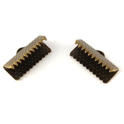 Cord End - Brass Colour - 13x7mm