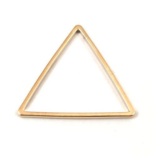 Link - Triangle - Gold Colour - 21x23mm