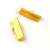 Szalagvég - arany színű - 20x8mm