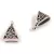 Bail - Platinum Colour - Inka - 15x10 mm