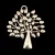 Pendant - Platinum Colour - 28mm