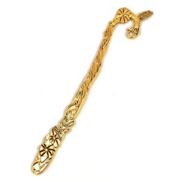   Bookmark - Arch with Hummingbird Deco - Gold Colour - 123 x 20 x 4 mm