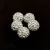Round ball with crystals - 10mm