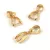 Bail -  Antique Gold Colour - durable coating - 12x4mm