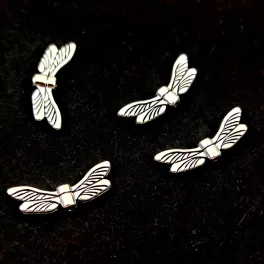  Angel Wings - Platinum Colour - 20x7x3mm