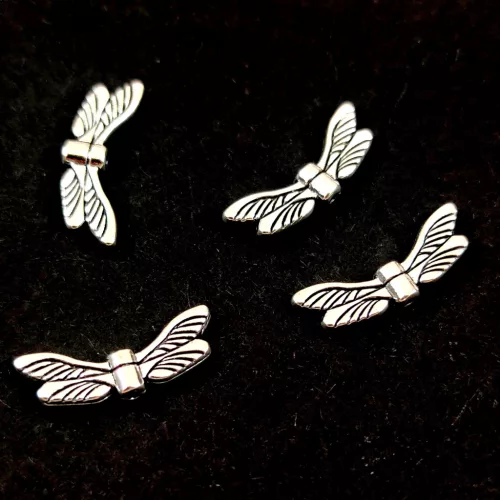  Angel Wings - Platinum Colour - 20x7x3mm