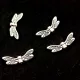  Angel Wings - Platinum Colour - 20x7x3mm