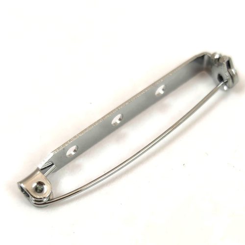 Badge Pin - Silver Colour - 40mm