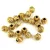 Metallic Round Bead - Gold Colour - 4.4 x 4 mm 