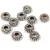 Metallic ring - Link - Rope - Platinum Colour - 7.5 x 3.5 mm 