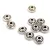 Metallic Round Bead - Antique Silver Colour - 5x3mm 